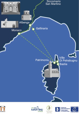 A Via San Martinu : Sur les pas de saint Martin, l’Itinéraire culturel européen va relier la Corse à Albenga A Via San Martinu : Sur les pas de saint Martin, l’Itinéraire culturel européen va relier la Corse à Albenga