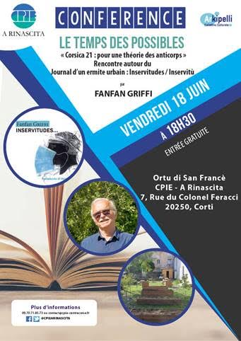 Corte : une rencontre-débat avec Fanfan Griffi 