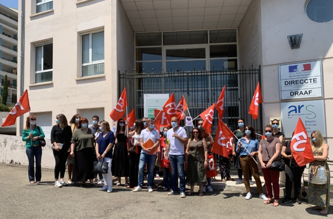 Santé : les psychologues dans la rue à Bastia