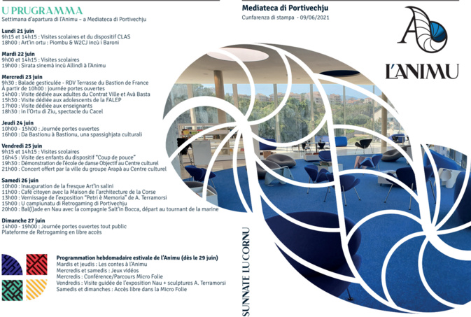 Culture : la Médiathèque de Porto-Vecchio ouvre le 21 juin