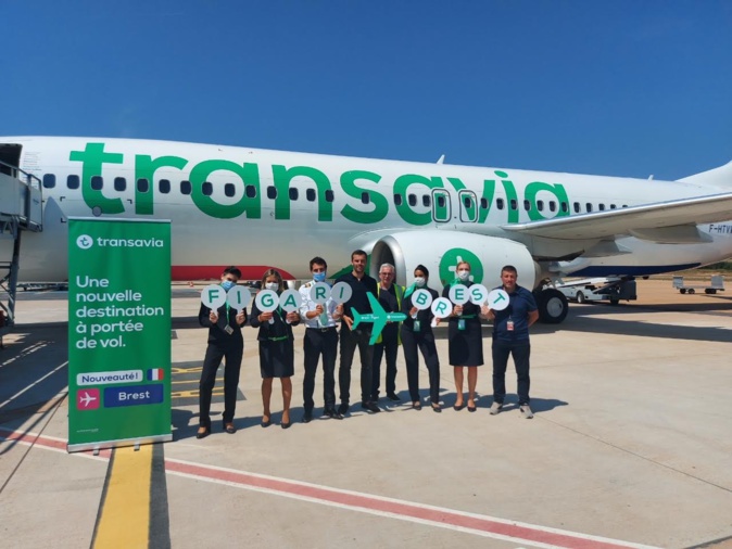 Décollage réussi pour Transavia à Figari Décollage réussi pour Transavia à Figari