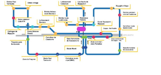 Biguglia : la navette communale "U passa è vene" a entamé ses rotations Biguglia : la navette communale "U passa è vene" a entamé ses rotations