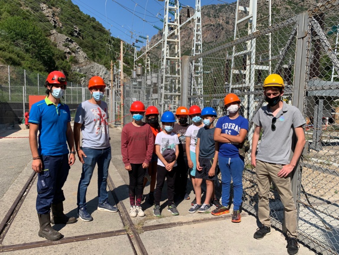 Ecol'Eau : l'école de Ponte Leccia à l'usine de Castirla et au barrage de Calacuccia