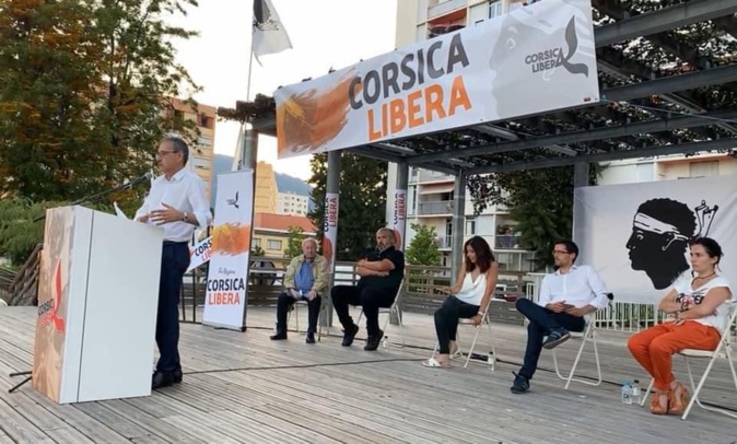 Territoriales : Corsica Libera exigera de Paris la prise en compte des droits des Corses Territoriales : Corsica Libera exigera de Paris la prise en compte des droits des Corses