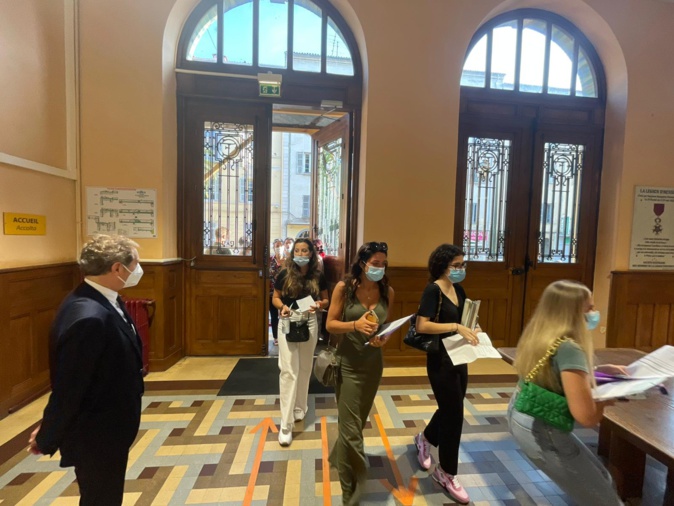 Les premiers élèves entrent au lycée Fesch