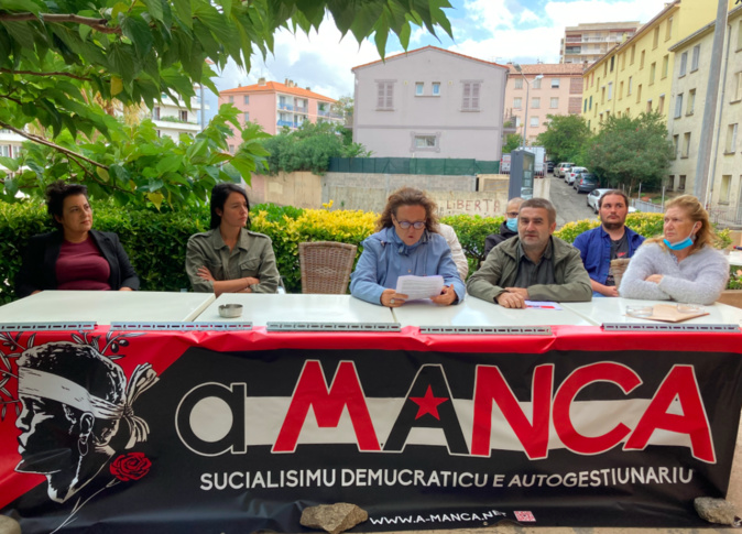 Territoriales : À Manca appelle à voter pour la liste Core in Fronte Territoriales : À Manca appelle à voter pour la liste Core in Fronte