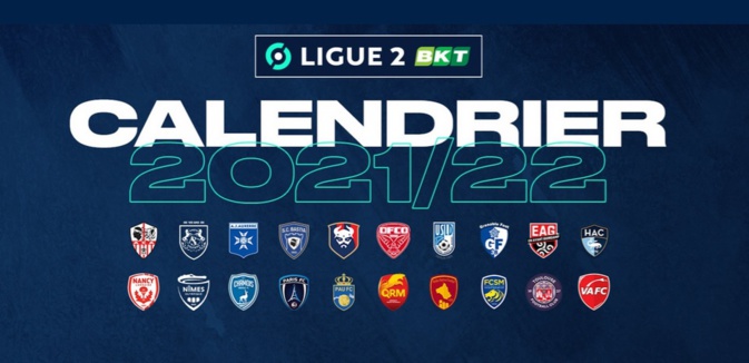 Football : ACA et SCB connaissent désormais leur calendrier de Ligue 2