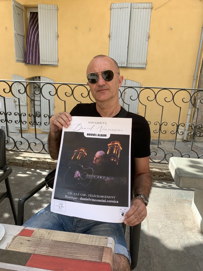 Le dernier album de Daniel Vincensini mèle humour, amour, émotion, tendresse...