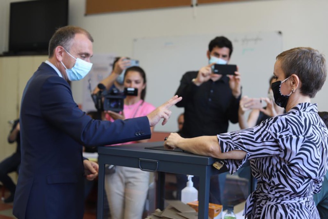 Élections territoriales : les candidats ont voté ce matin Élections territoriales : les candidats ont voté ce matin