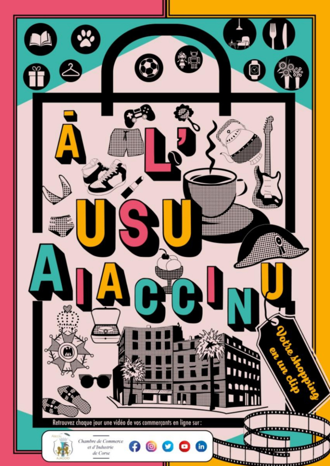 Tout l'été, des vidéos scénarisées seront postées sur les réseaux sociaux de la Ville d'Ajaccio et de la CCI de Corse. Crédits Photo : Cità d'Aiacciu et CCI de Corse. Tout l'été, des vidéos scénarisées seront postées sur les réseaux sociaux de la Ville d'Ajaccio et de la CCI de Corse. Crédits Photo : Cità d'Aiacciu et CCI de Corse.