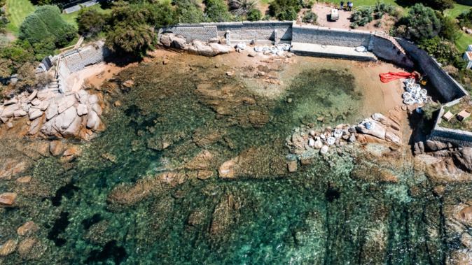 Le "port grec" de Pietrosella n'est plus. Photo : LR Le "port grec" de Pietrosella n'est plus. Photo : LR