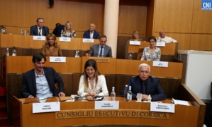 Le nouveau Conseil exécutif de Corse. Photo Michel Luccioni.