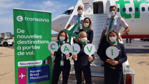 Ouverture de 3 lignes depuis Nantes, Brest et  Montpellier : Transavia arrive en force à Calvi