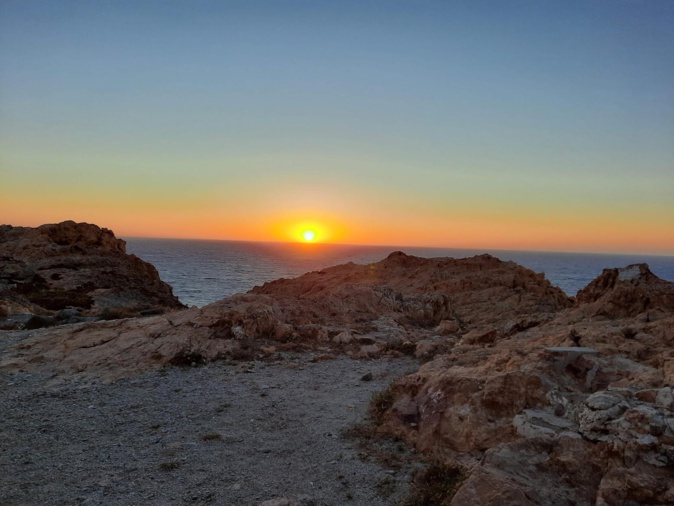 Coucher de soleil à l'Ile-Rousse (Gilles Plancke)