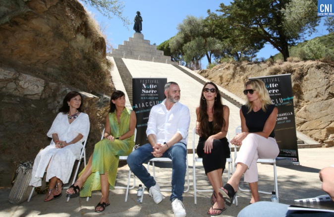 Les organisateurs de 3notet Sacre" au Casone. (Photo Michel Luccioni) Les organisateurs de 3notet Sacre" au Casone. (Photo Michel Luccioni)