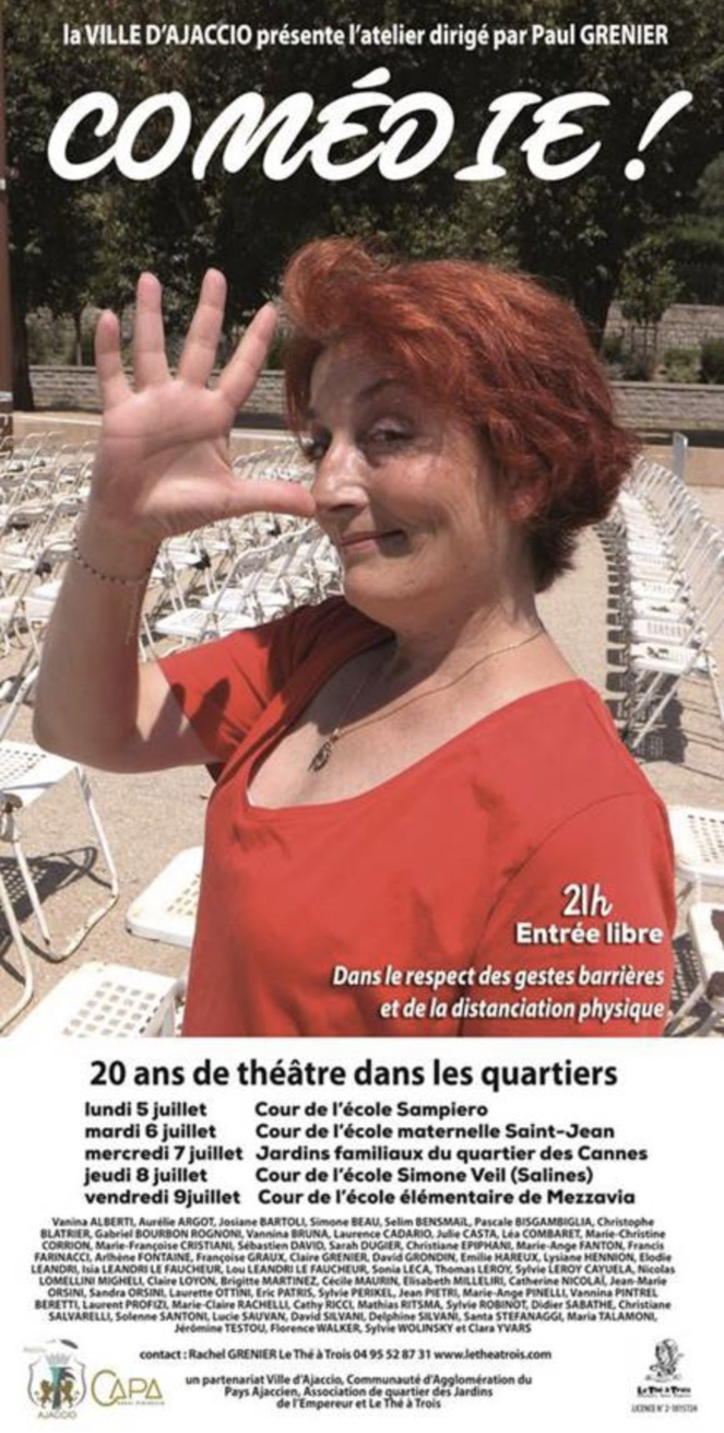 Le théâtre investit les quartiers d’Ajaccio 