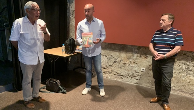 Christian Castellani, Stéphane Orsini et Jean Dal Colletto ont présenté le projet «Mémoire des diasporas corses»