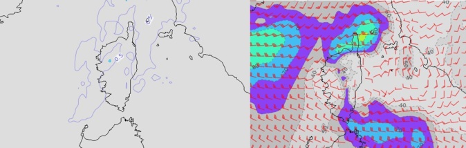 Au menu de mardi : averses et vent violent ! Au menu de mardi : averses et vent violent !