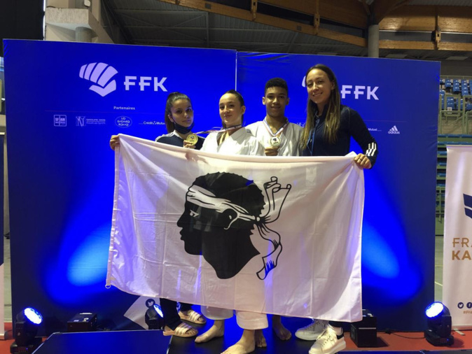Encore des lauriers nationaux pour le karaté ajaccien Encore des lauriers nationaux pour le karaté ajaccien