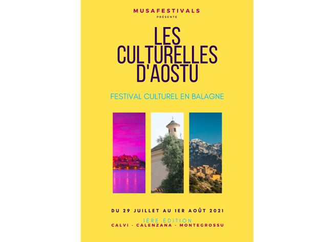 Culturelles d'aostu : la Balagne se prépare à accueillir son premier festival culturel 