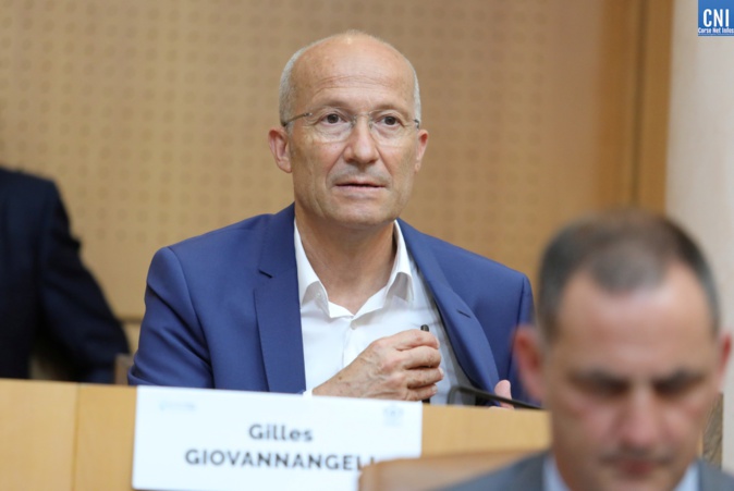 Gilles Giovannangeli, nouveau conseiller exécutif et nouveau président de l'Office de l'équipement hydraulique de la Corse (OEHC). Photo Michel Luccioni.