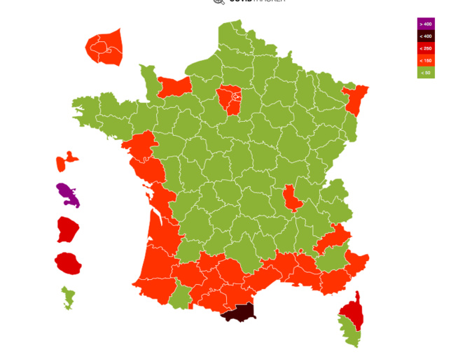 Covid-19 : La Haute-Corse dépasse le seuil d’alerte