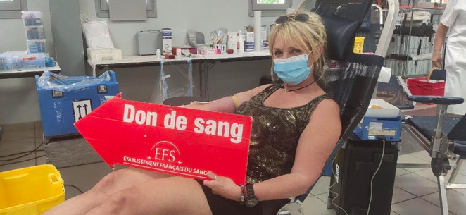 1er Don pour Marie Françoise !