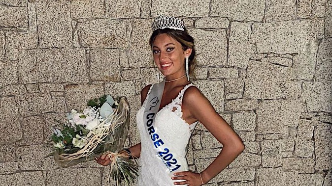 Emma Renucci (Vidéo et photo.Élection Miss Corse pour Miss France)