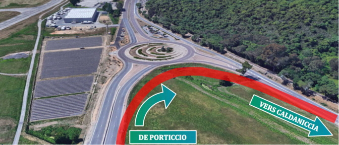 Première phase : création d'une voie de "shunt". Crédit : CdC