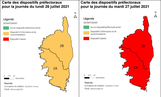 Pollution de l'air en Corse : le dispositif d’alerte a été déclenché