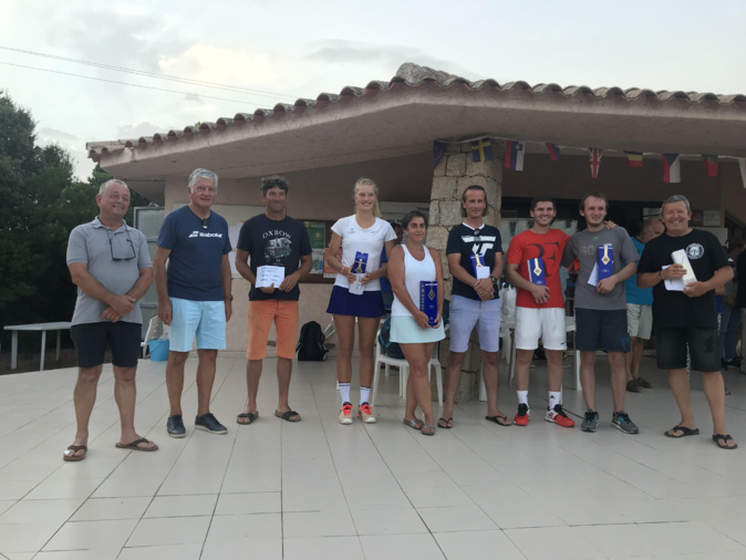 Tennis : Drent et Di Giacomo au palmarès du tournoi du TC Pianottoli-Caldarello