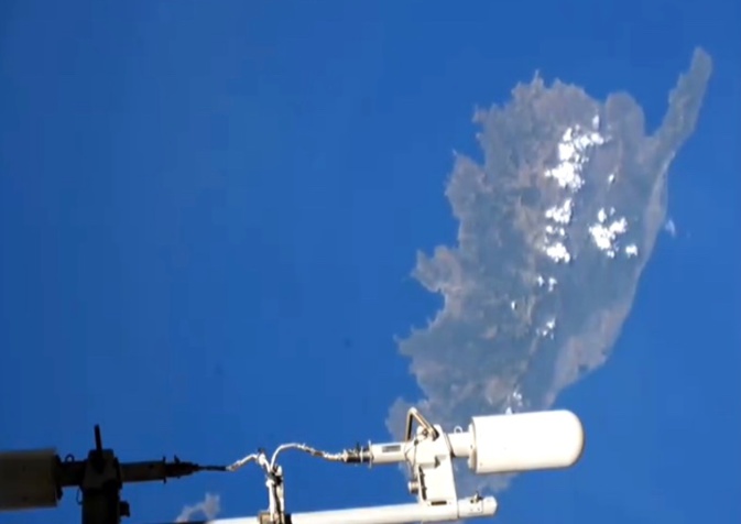 IMAGES - 29 juillet 2021, 16h47 : l'ISS survole la Corse IMAGES - 29 juillet 2021, 16h47 : l'ISS survole la Corse