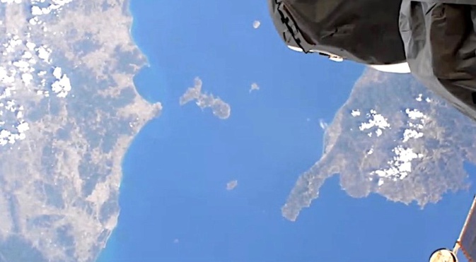 IMAGES - 29 juillet 2021, 16h47 : l'ISS survole la Corse