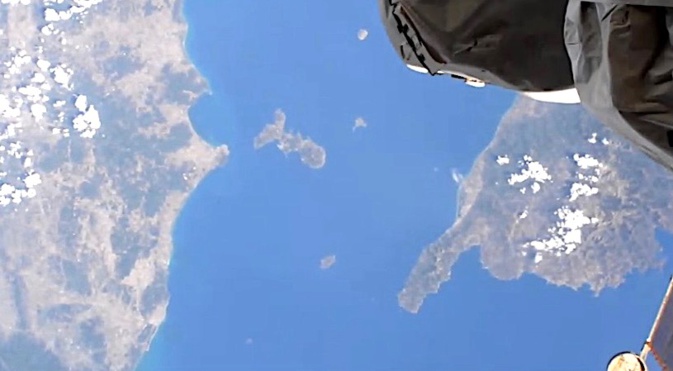 IMAGES - 29 juillet 2021, 16h47 : l'ISS survole la Corse IMAGES - 29 juillet 2021, 16h47 : l'ISS survole la Corse