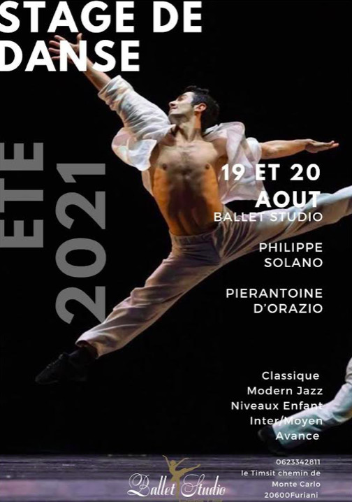 Furiani : un stage de danse avec Philippe Solano et Pierantoine d'Orazio