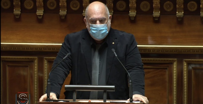 Paulu-Santu Parigi, Sénateur de Haute-Corse, membre du groupe parlementaire Ecologie, Solidarités & territoires, militant de Femu a Corsica.
