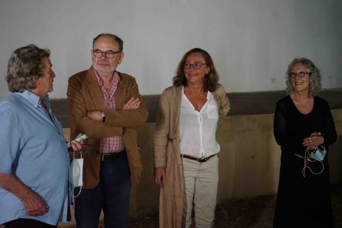 Catherine Frot et Jean-Pierre Darroussin sont venus présenter le film Des hommes, de Lucas Belvaux à L'Ile-Rousse