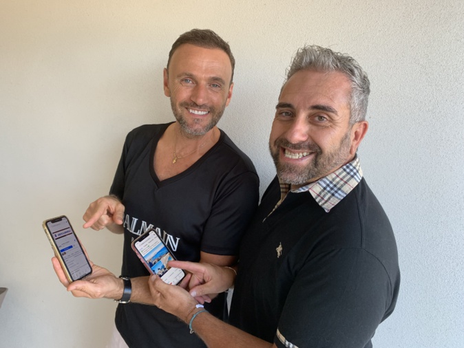 Patrice Pompei et Christophe Oriola : de jolis sourires communicatifs Patrice Pompei et Christophe Oriola : de jolis sourires communicatifs