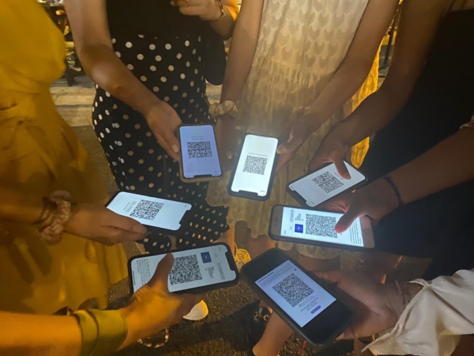 La contrainte du pass sanitaire a majoritairement été acceptée (Photo Livia Santana) La contrainte du pass sanitaire a majoritairement été acceptée (Photo Livia Santana)