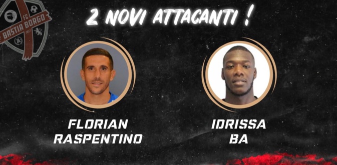 Football : Deux nouveaux attaquants pour le FC Bastia-Borgo 