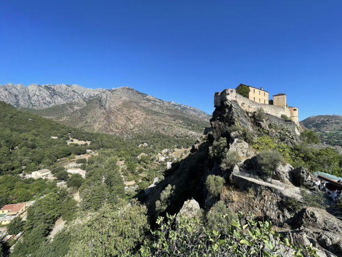 La photo du jour : a citadella di Corti La photo du jour : a citadella di Corti