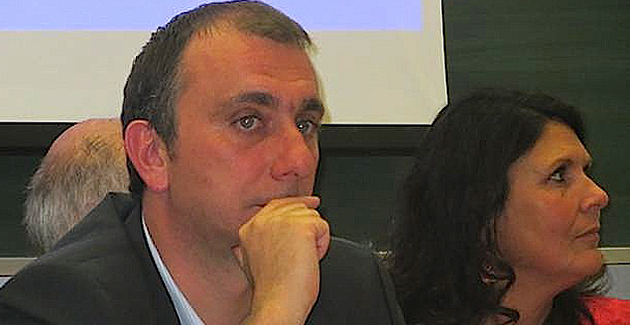 Jean-Christophe Angelini, conseiller territorial, conseiller général, co-leader de Femu a Corsica et leader du PNC.