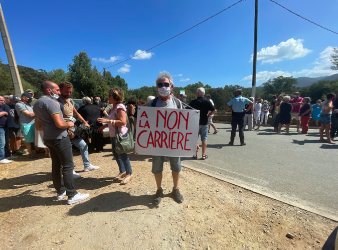 Une partie des manifestants