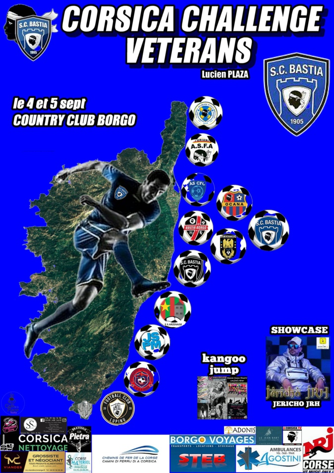 Les vétérans du foot préparent la 1ère édition du Corsica Challenge Lucien Plaza Les vétérans du foot préparent la 1ère édition du Corsica Challenge Lucien Plaza