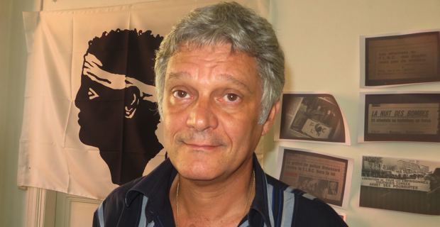 Eric Simoni, candidat de Corsica Libera aux élections municipales de mars 2014.