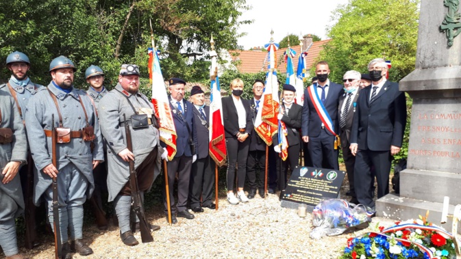 La mémoire des "Poilus Corses" du 173 ème RI honorée dans la Somme