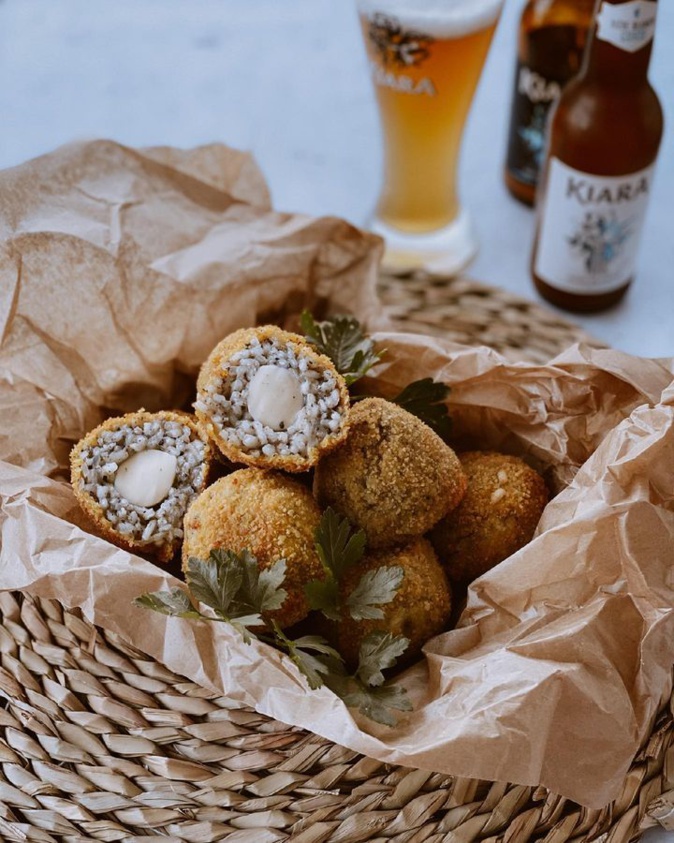 A table : Arancini al tartufo avec la petite cuisine de Marie A table : Arancini al tartufo avec la petite cuisine de Marie