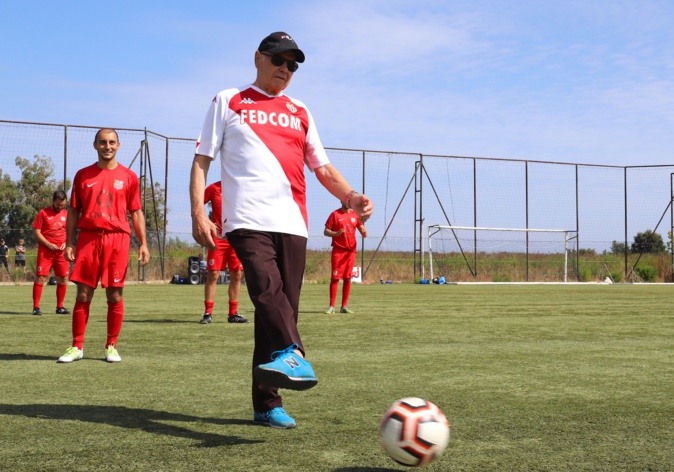 Lucien Plaza avait donné samedi le coup d'envoi du tournoi Lucien Plaza avait donné samedi le coup d'envoi du tournoi