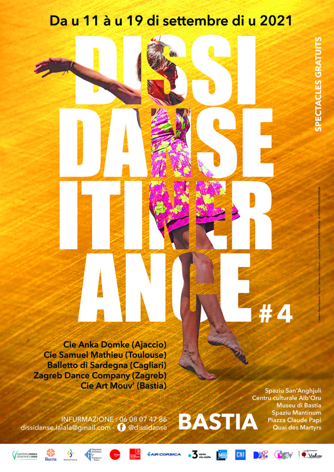 Le festival itinérant Dissidanse est à Bastia du 11 au 19 septembre Le festival itinérant Dissidanse est à Bastia du 11 au 19 septembre