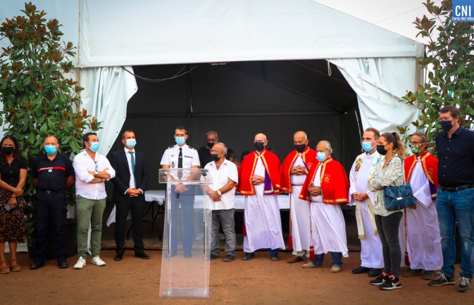 Ce vendredi 10 septembre avant la bénédiction sur le terre-plein du port de plaisance de la Cité du Sel Ce vendredi 10 septembre avant la bénédiction sur le terre-plein du port de plaisance de la Cité du Sel